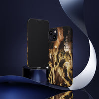 Mithras in his mithraeum of ancient Ostia Phone Cases
