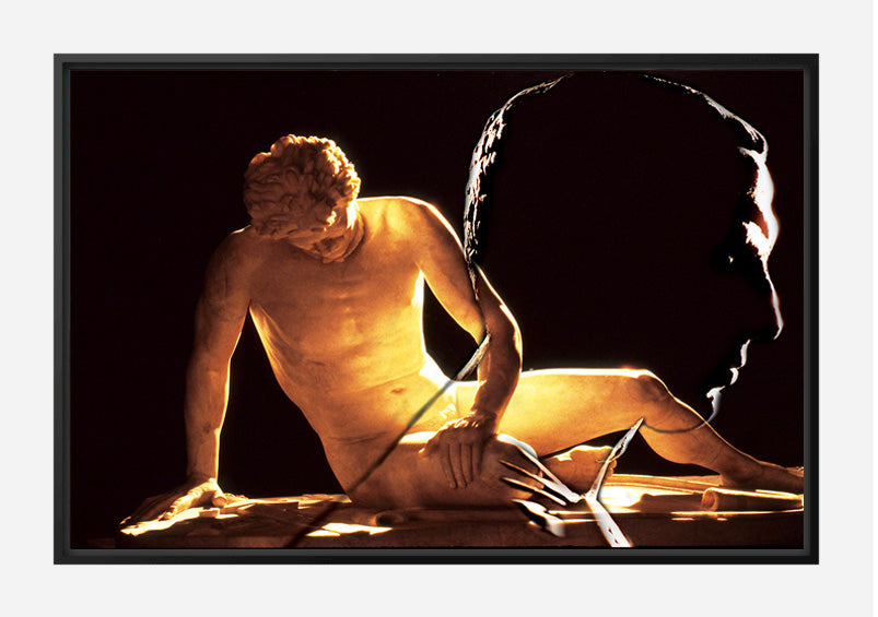 Dying Gaul Canvas Print - Roman Heroic Contemplation Art