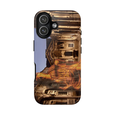 Diocletian's Palace with Goddess Roma phone case for iPhone 17 by Vittorio Storaro, from the La Civiltà Romana collection