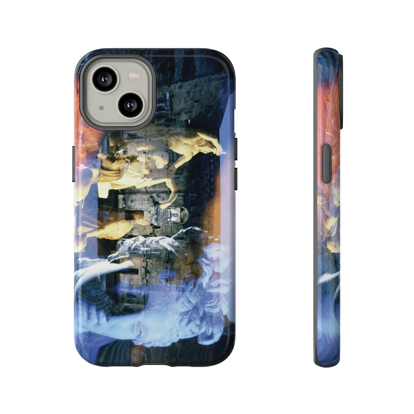 Venus the Galata and the theater in Orange Phone Cases