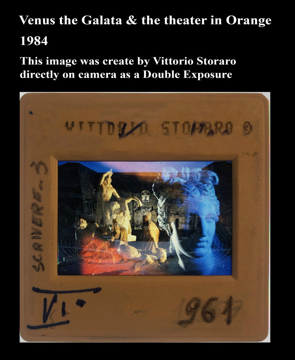 Venus, The Galata & The Theater in Orange Photo Print