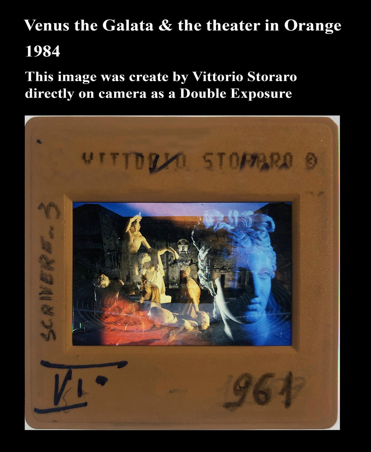 Venus, The Galata & The Theater in Orange Photo Print