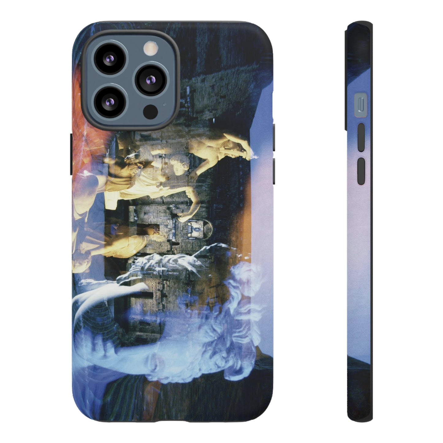 Venus the Galata and the theater in Orange Phone Cases