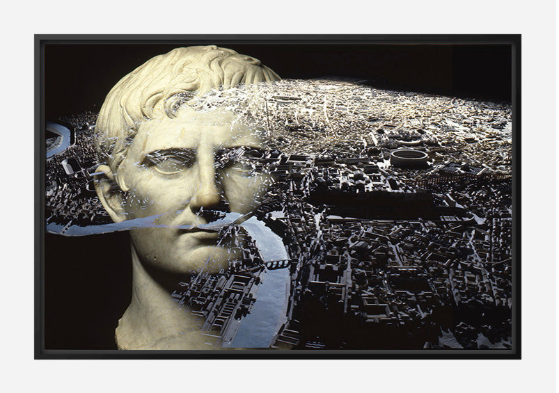 Au­gu­stus & The City of Rome Canvas Print