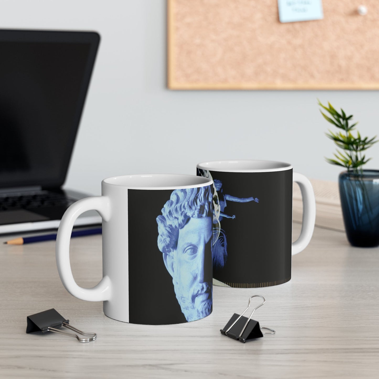 Adriano's Goddess Fortuna White Mug 11oz