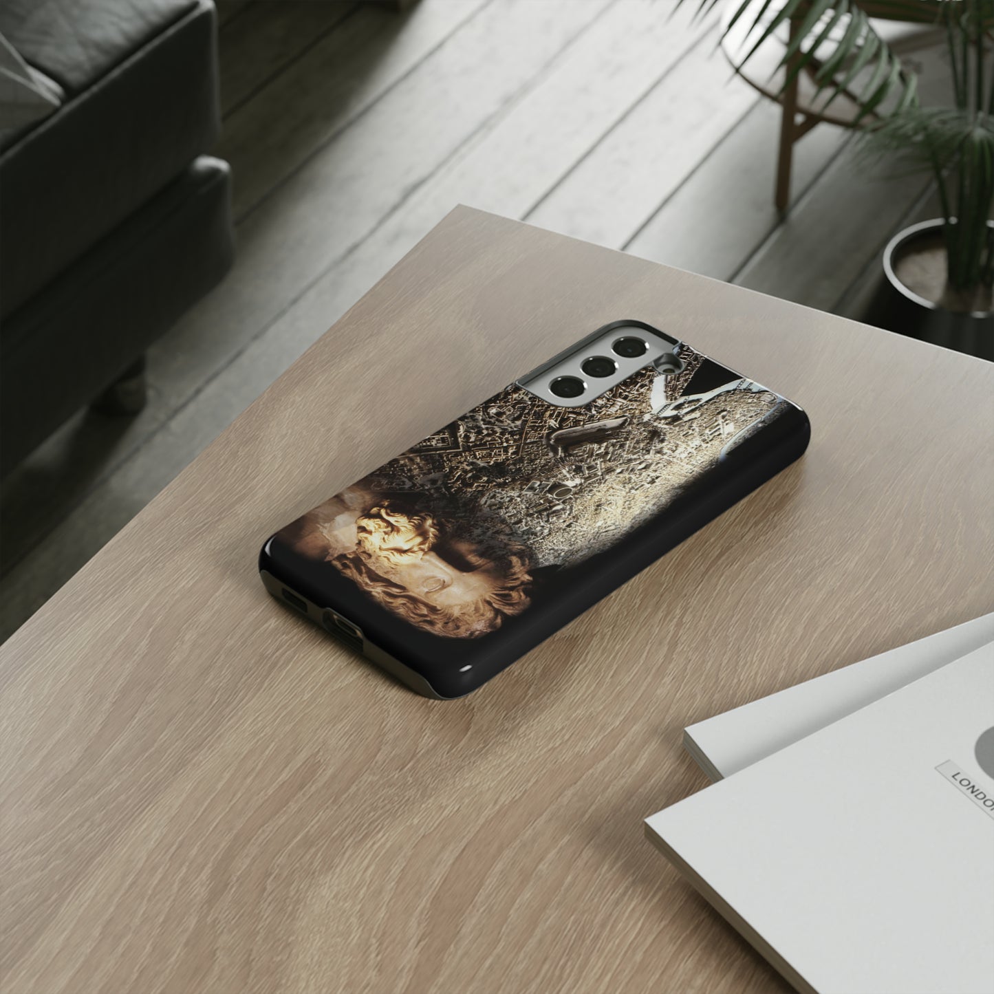 Rome and its Capitoline Jupiter Phone Cases