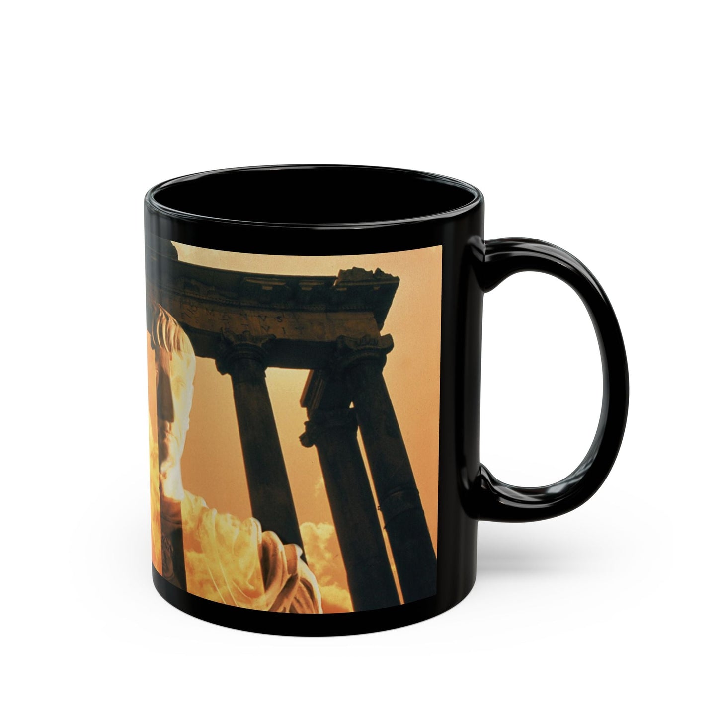 Traiano the Conqueror 11oz Black Mug