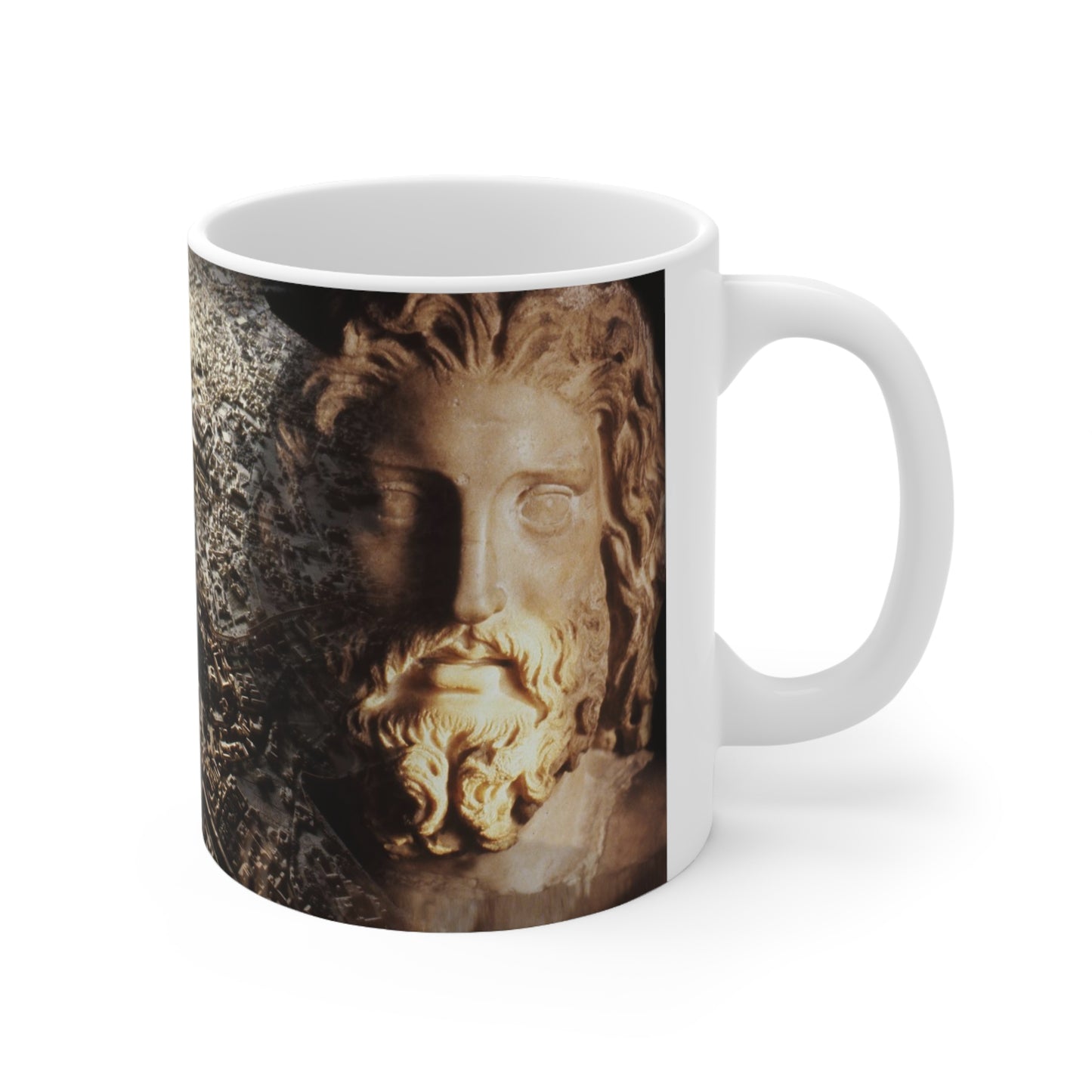 Rome & Its Capitoline Jupiter White Mug 11oz