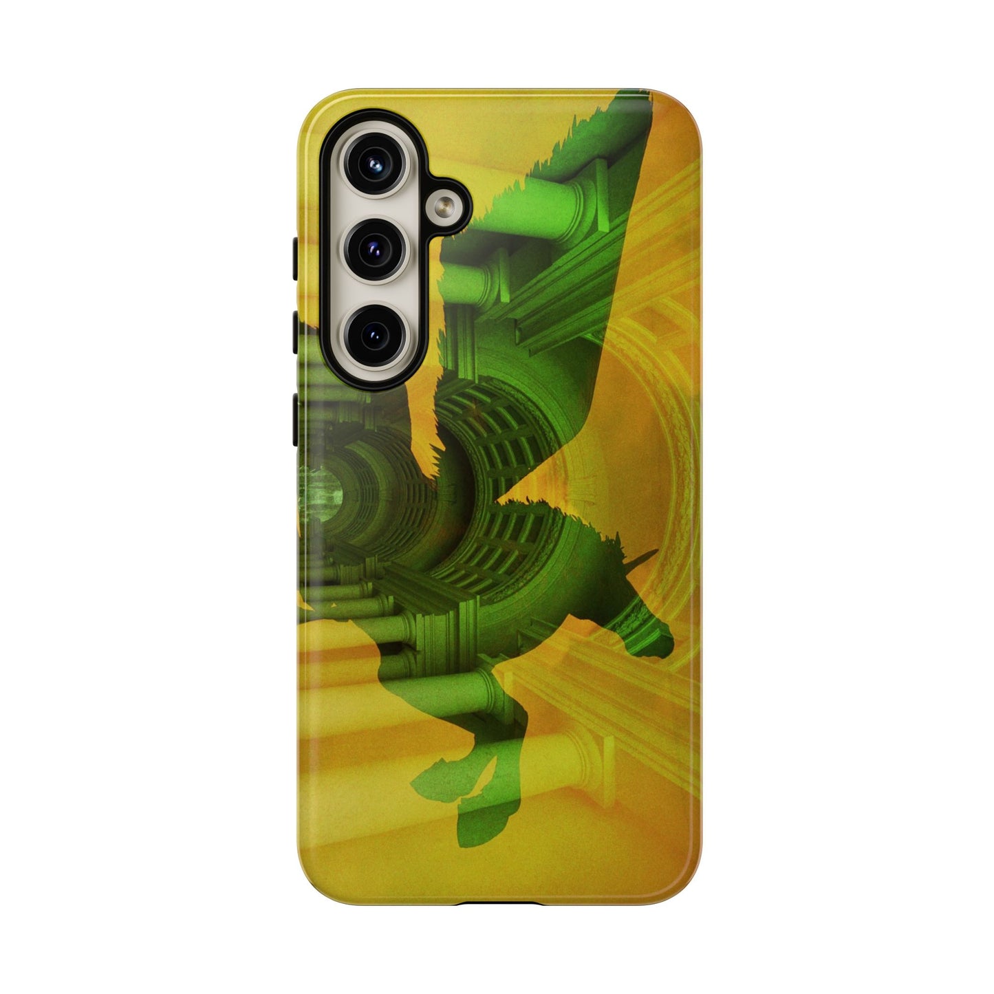 Pegasus phone case for Samsung Galaxy S24 Plus by Vittorio Storaro, from the La Civiltà Romana collection