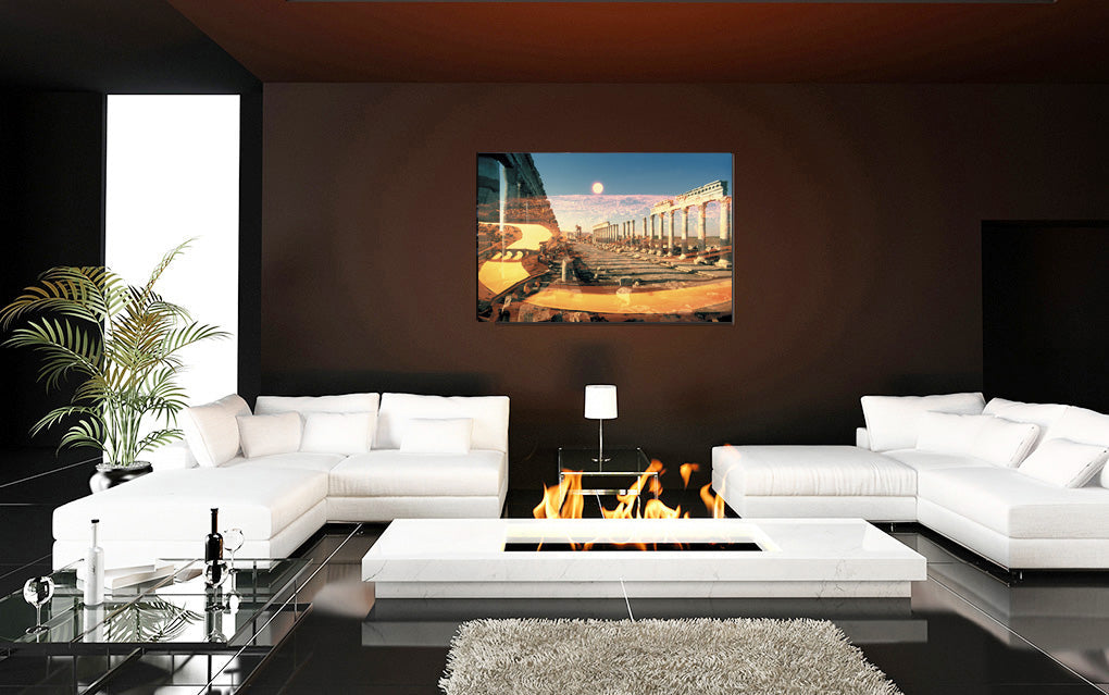 Streets of The Empire acrylic print by Vittorio Storaro, from the La Civiltà Romana collection