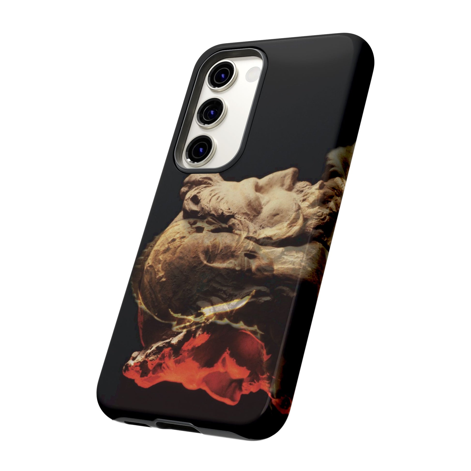 Apollo and two faced Janus phone case for Samsung Galaxy S23 by Vittorio Storaro, from the La Civiltà Romana collection