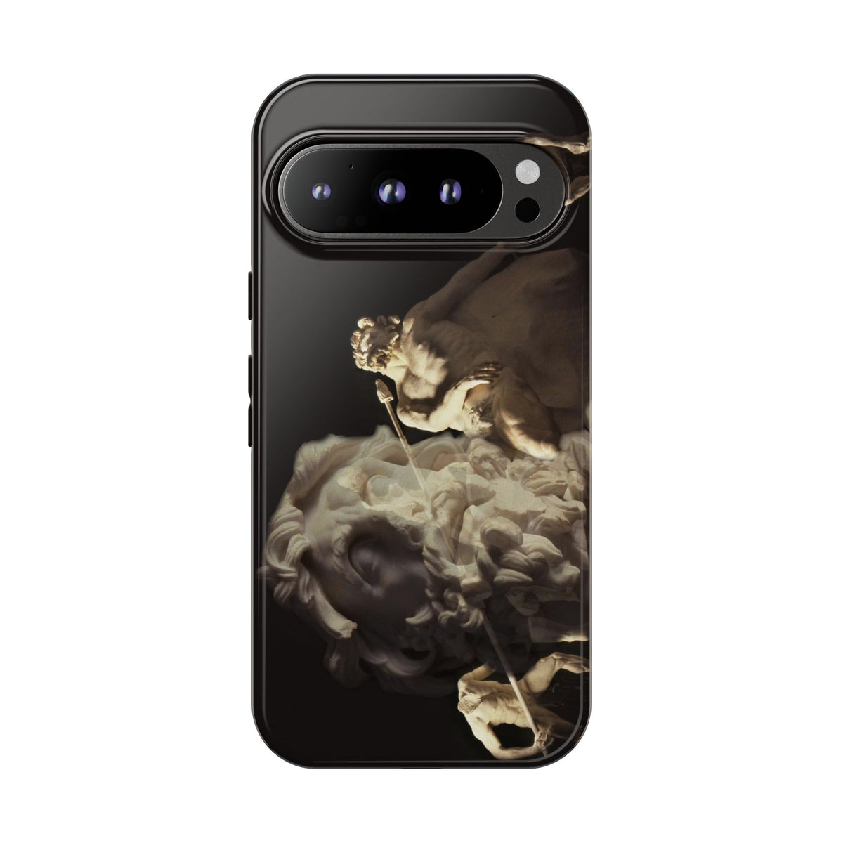 Ulysses and Polyphemus phone case for Google Pixel 9 Pro by Vittorio Storaro, from the La Civiltà Romana collection