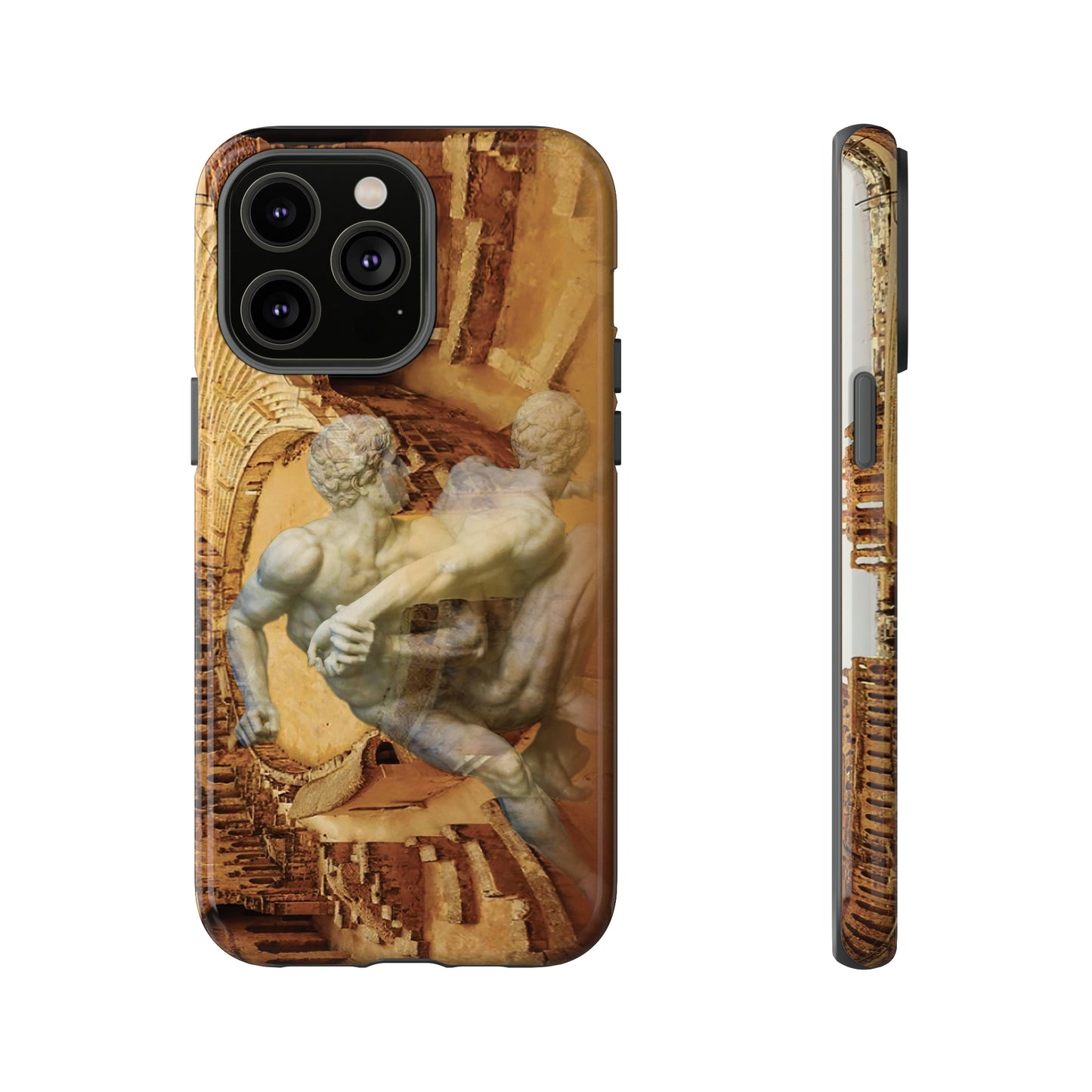 Amphitheater El Jem And The Uffizi Wrestlers Phone Cases