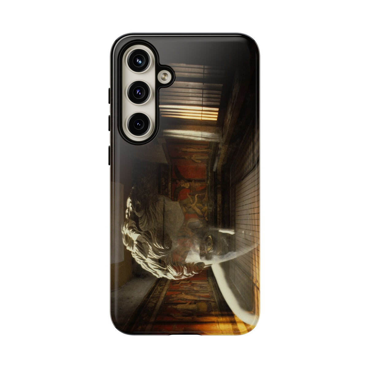 The Villa dei Mysteries phone case for Samsung Galaxy S24 Plus by Vittorio Storaro, from the La Civiltà Romana collection
