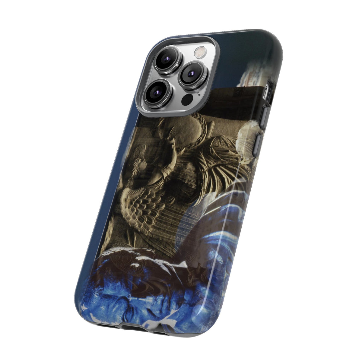 Arc de Triomphe idealized for Julius Caesar phone case for iPhone 14 Pro by Vittorio Storaro, from the La Civiltà Romana collection