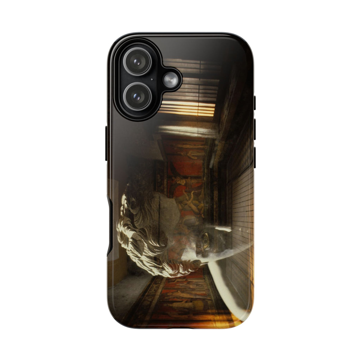 The Villa dei Mysteries phone case for iPhone 17 by Vittorio Storaro, from the La Civiltà Romana collection