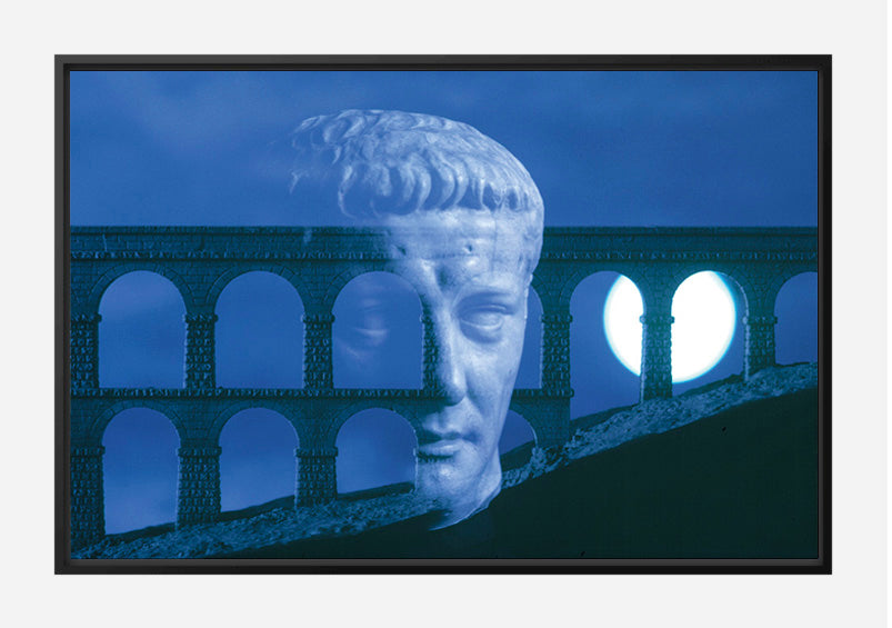 Claudius Aqueduct Canvas Print - Roman Infrastructure Art