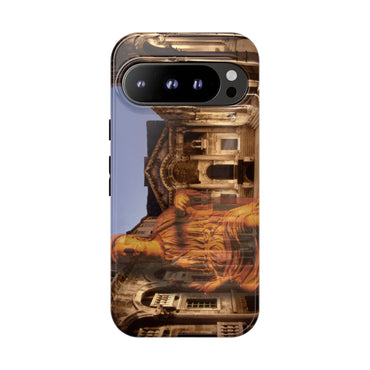 Diocletian's Palace with Goddess Roma phone case for Google Pixel 9 Pro by Vittorio Storaro, from the La Civiltà Romana collection
