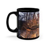 The Villa Malcontenta 11oz Black Mug