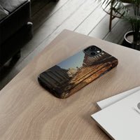 Traiano in the Colonnade of Apamea Phone Cases