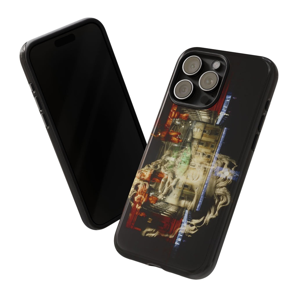 Capitoline Jupiter phone case for iPhone 15 Pro Max by Vittorio Storaro, from the La Civiltà Romana collection