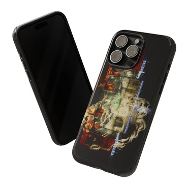 Capitoline Jupiter phone case for iPhone 15 Pro Max by Vittorio Storaro, from the La Civiltà Romana collection