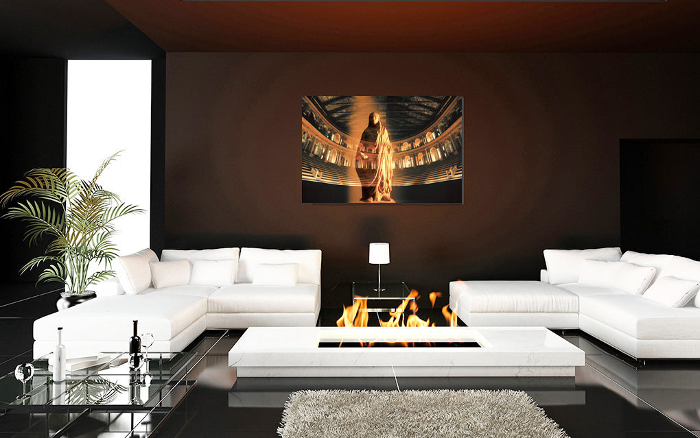 Maxentius acrylic print by Vittorio Storaro, from the La Civiltà Romana collection