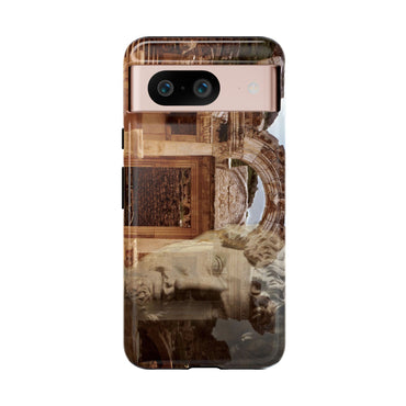 Adriano's Market phone case for Google Pixel 8 by Vittorio Storaro, from the La Civiltà Romana collection