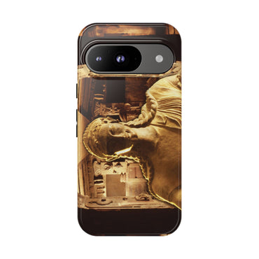 Etruscan Apollo phone case for Google Pixel 9 by Vittorio Storaro, from the La Civiltà Romana collection
