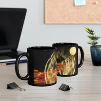 The Mouth of Truth 11oz Black Mug