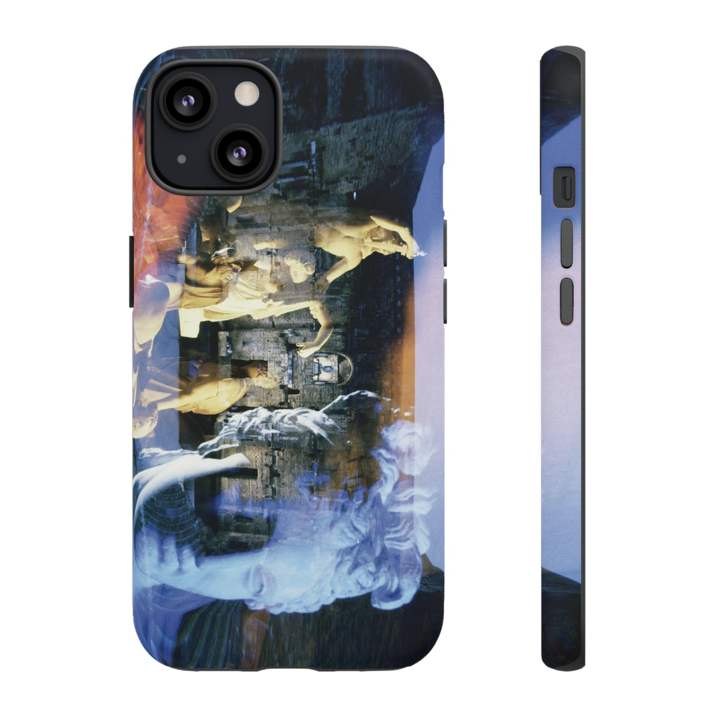 Venus the Galata and the theater in Orange Phone Cases