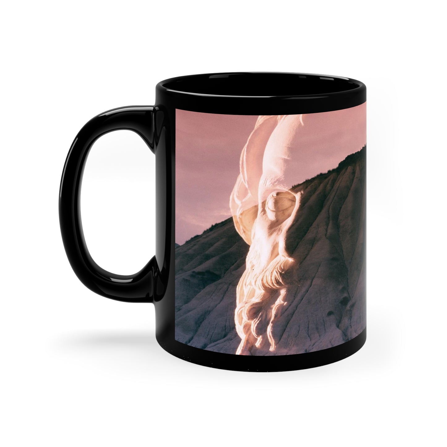 Troy, Ilio & Land of The Gods 11oz Black Mug