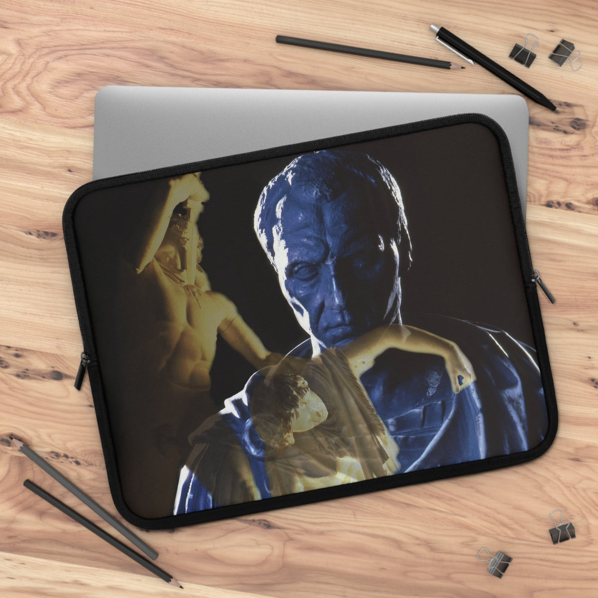 Julius Caesar and the Dying Galata Laptop Sleeve - Imperial Leadership Tech
