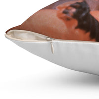 Spun Polyester Square Pillow