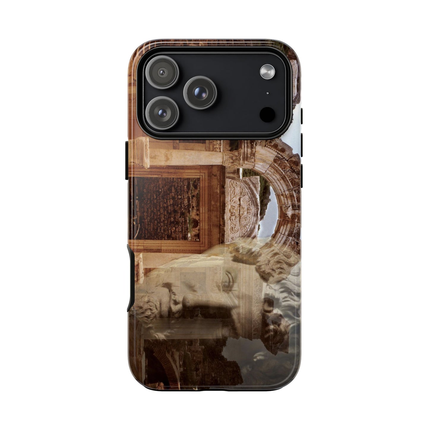 Adriano's Market phone case for iPhone 17 Pro Max by Vittorio Storaro, from the La Civiltà Romana collection
