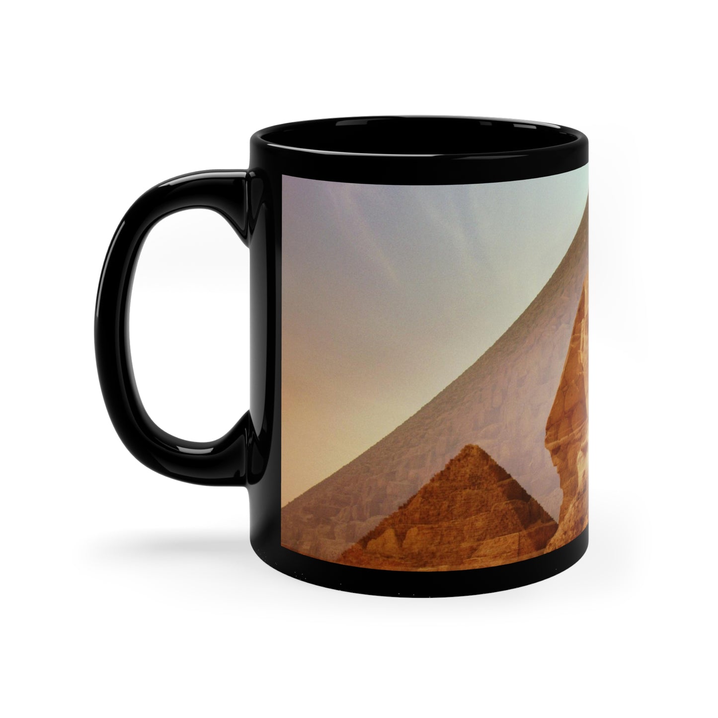 Works of Man 11oz Black Mug