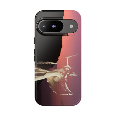 Minerva And Her Temple phone case for Google Pixel 9 by Vittorio Storaro, from the La Civiltà Romana collection