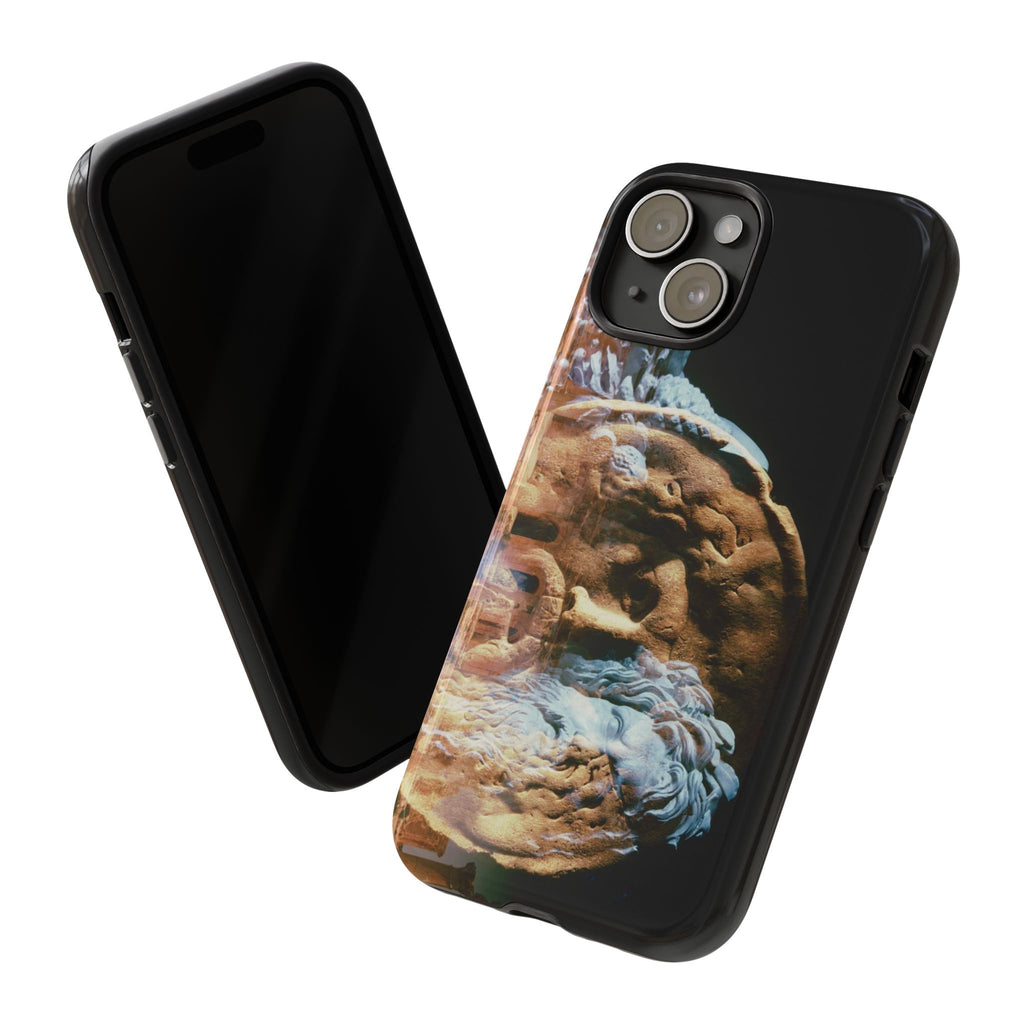 River Divinity phone case for iPhone 15 by Vittorio Storaro, from the La Civiltà Romana collection