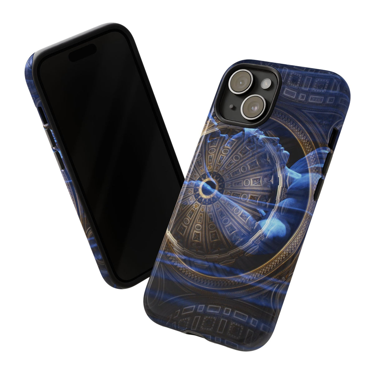 Goddess of Immortality phone case for iPhone 15 by Vittorio Storaro, from the La Civiltà Romana collection