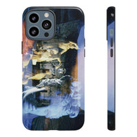 Venus the Galata and the theater in Orange Phone Cases