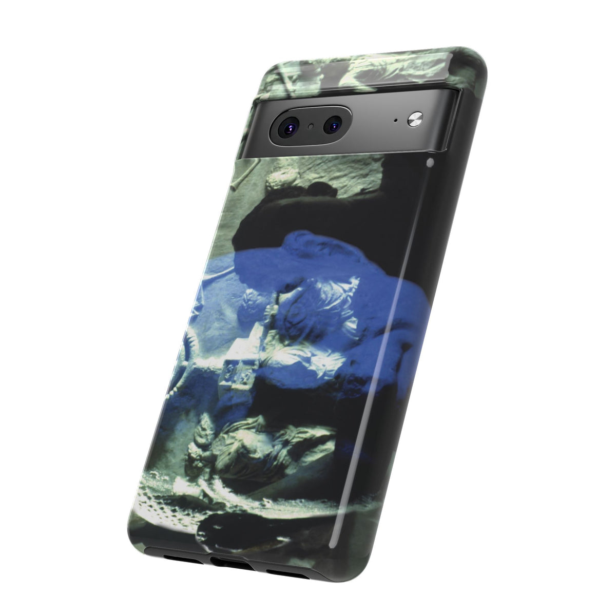 Titus and his father Vespasian phone case for Google Pixel 7 by Vittorio Storaro, from the La Civiltà Romana collection