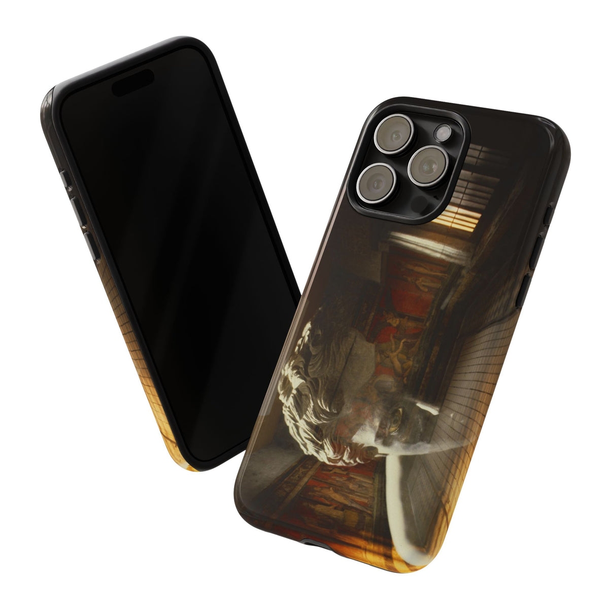 The Villa dei Mysteries phone case for iPhone 15 Pro Max by Vittorio Storaro, from the La Civiltà Romana collection