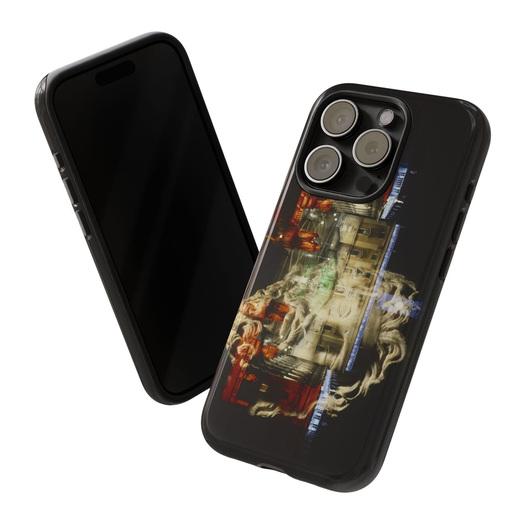 Capitoline Jupiter phone case for iPhone 15 Pro by Vittorio Storaro, from the La Civiltà Romana collection