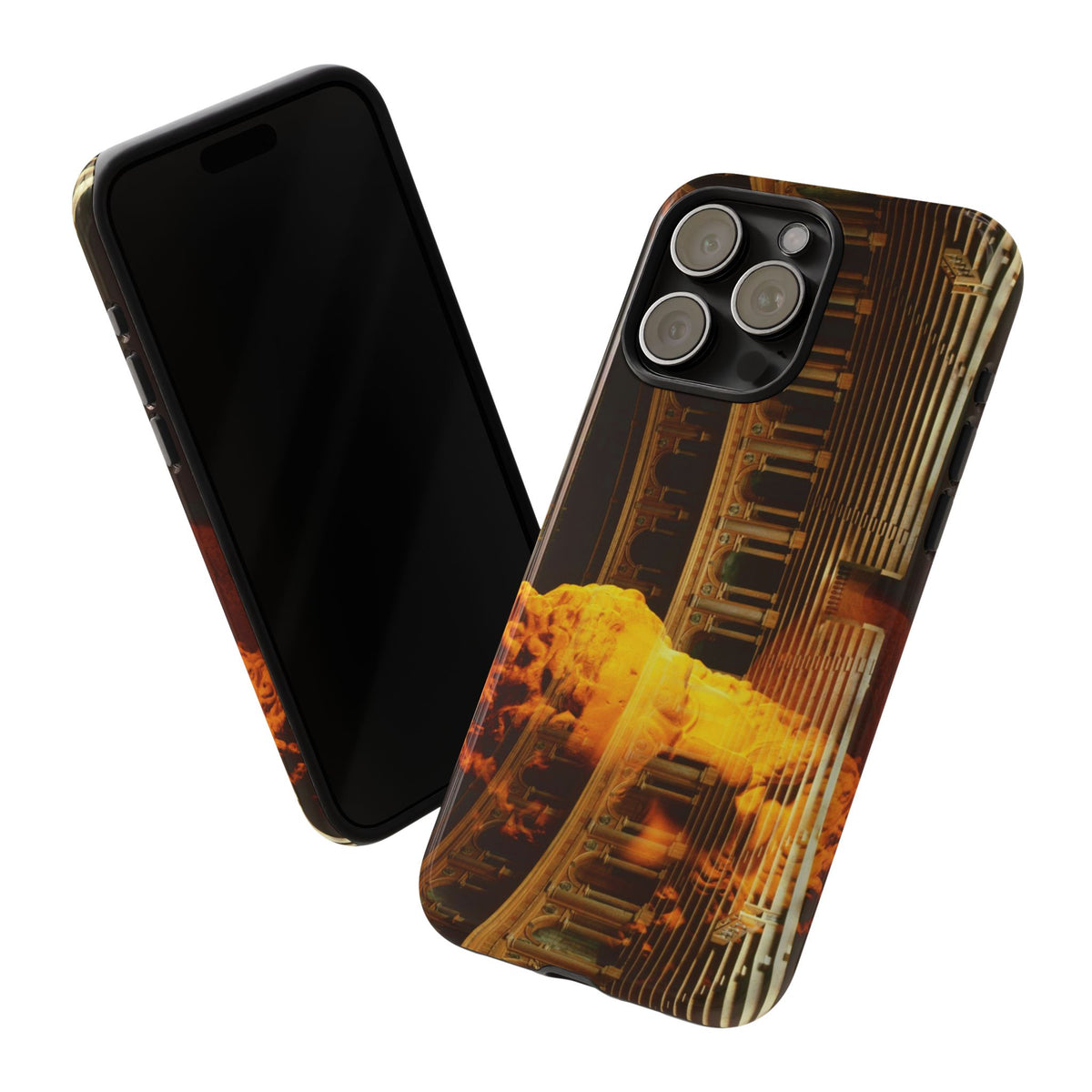 Heracles Arena phone case for iPhone 15 Pro Max by Vittorio Storaro, from the La Civiltà Romana collection