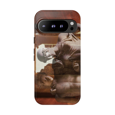 Elettra and Oreste phone case for Google Pixel 9 Pro by Vittorio Storaro, from the La Civiltà Romana collection