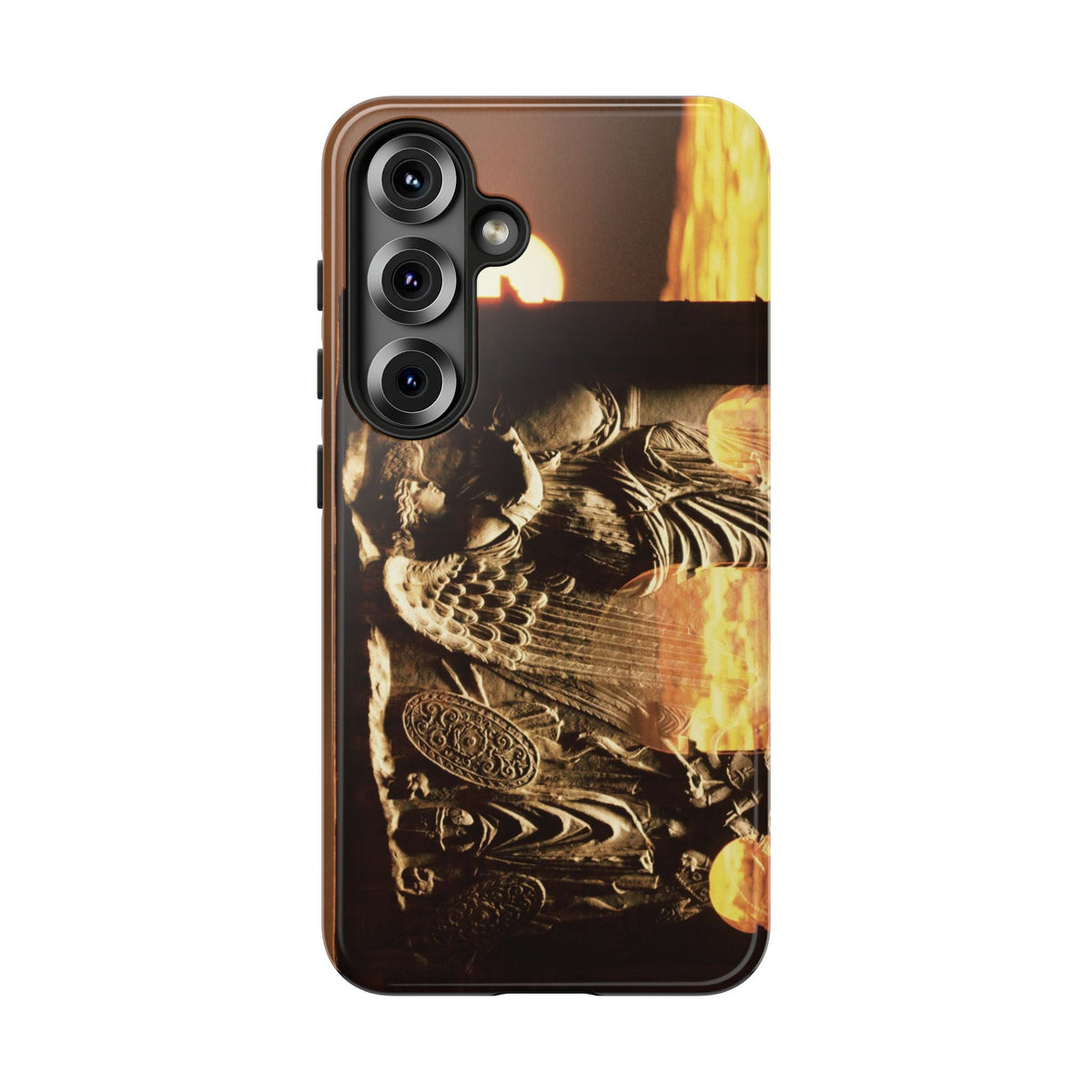 Arch of Victory phone case for Samsung Galaxy S25 by Vittorio Storaro, from the La Civiltà Romana collection