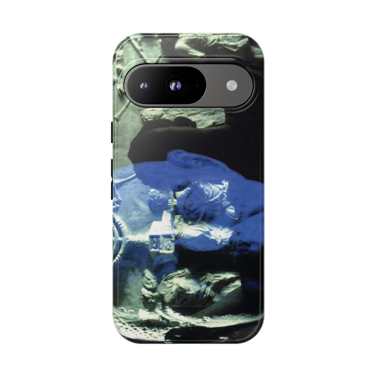 Titus and his father Vespasian phone case for Google Pixel 9 by Vittorio Storaro, from the La Civiltà Romana collection