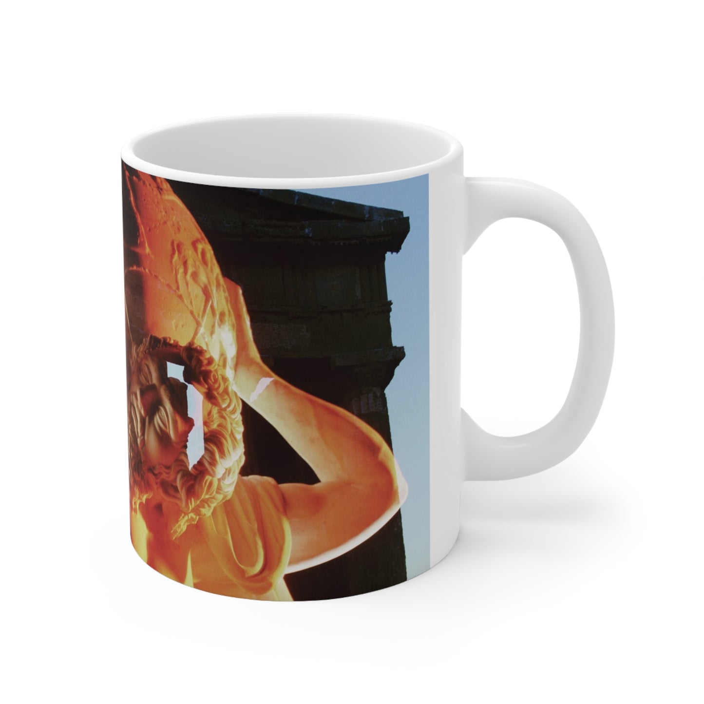 Atlas & Temple of Neptune Mug 11oz