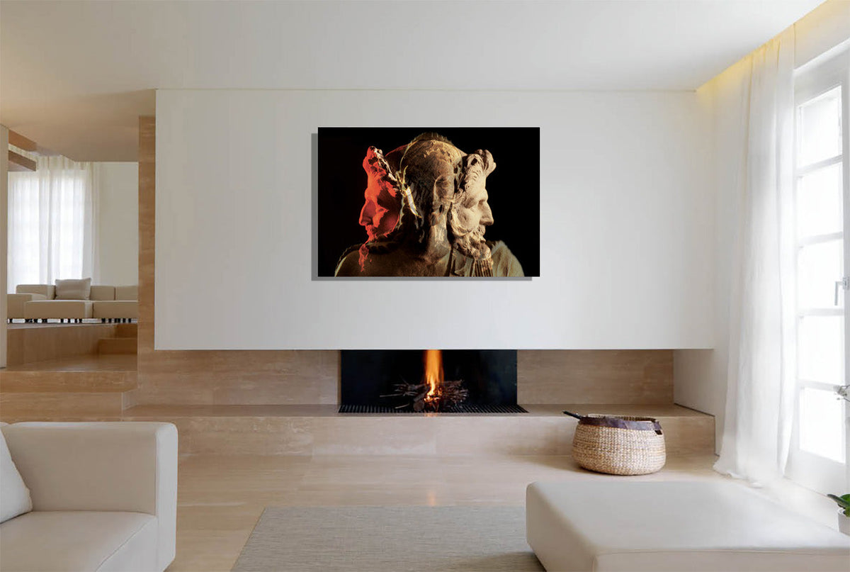 Apollo & Janus's Two Faces Acrylic Print