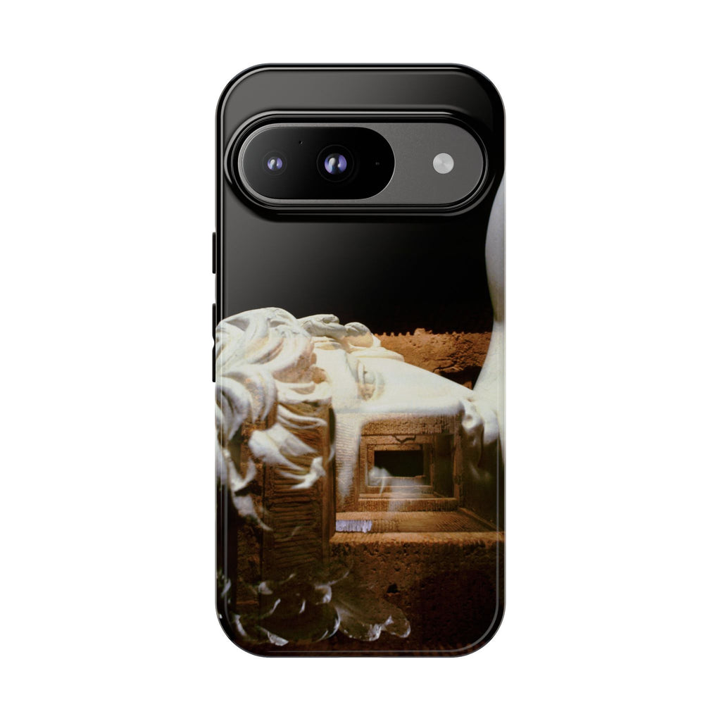 Antinoo in the Hadrian's Villa phone case for Google Pixel 9 by Vittorio Storaro, from the La Civiltà Romana collection